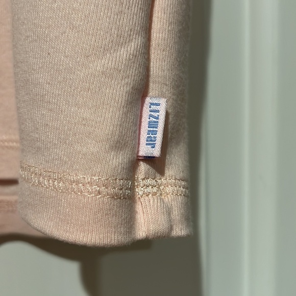 Vintage Pink Liz Claiborne Elbow Sleeve Turtleneck - Picture 2 of 7